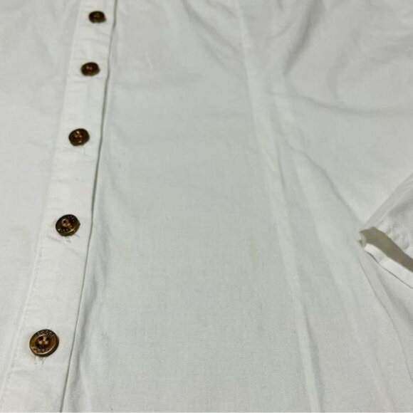COOGI White Embellished Button Down Shirt Size 1X - Picture 5 of 12